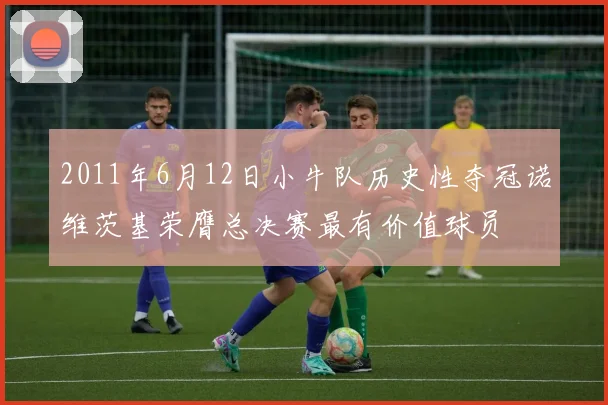 2011年6月12日小牛队历史性夺冠诺维茨基荣膺总决赛最有价值球员