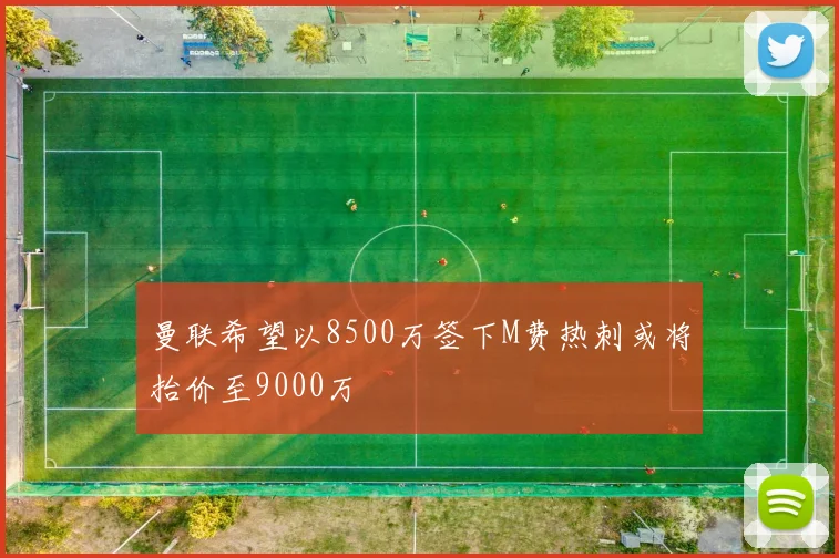 曼联希望以8500万签下M费热刺或将抬价至9000万
